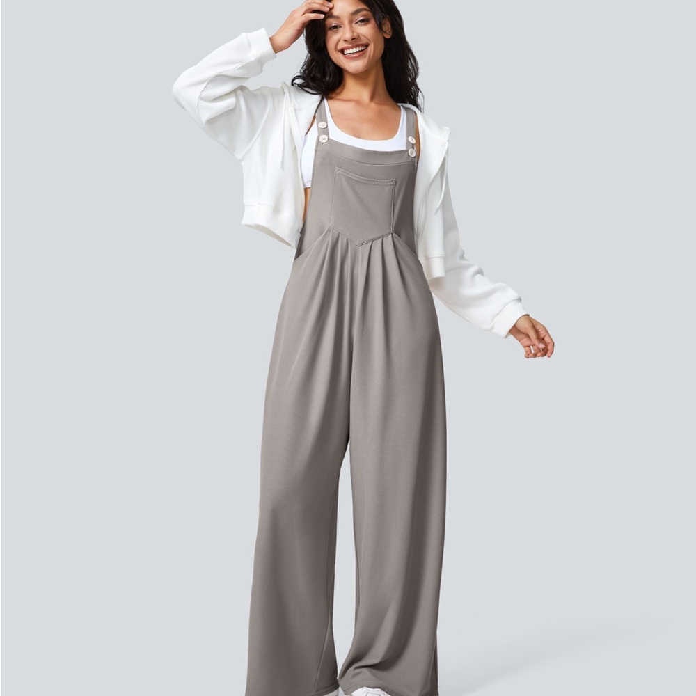 NWT Halara Gray Women's Overalls